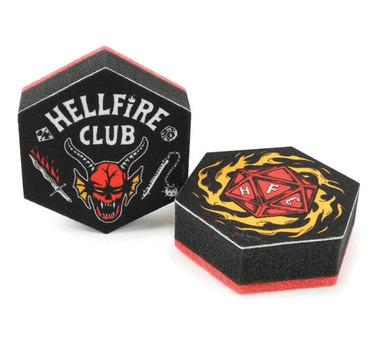 Stranger Things Hellfire Club Kitchen Sponge Set