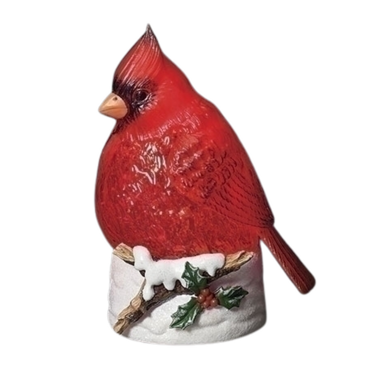 5" Mini Cardinal Water Lantern