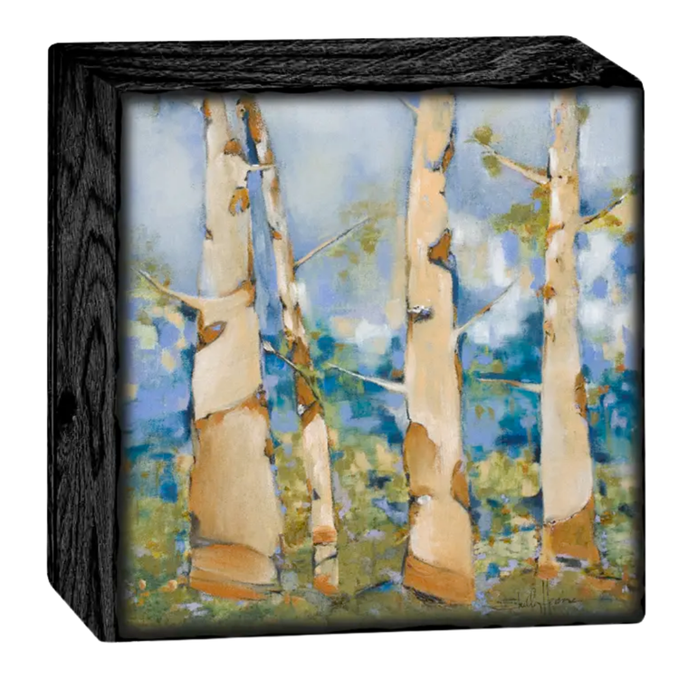 Birch Big Block Sign