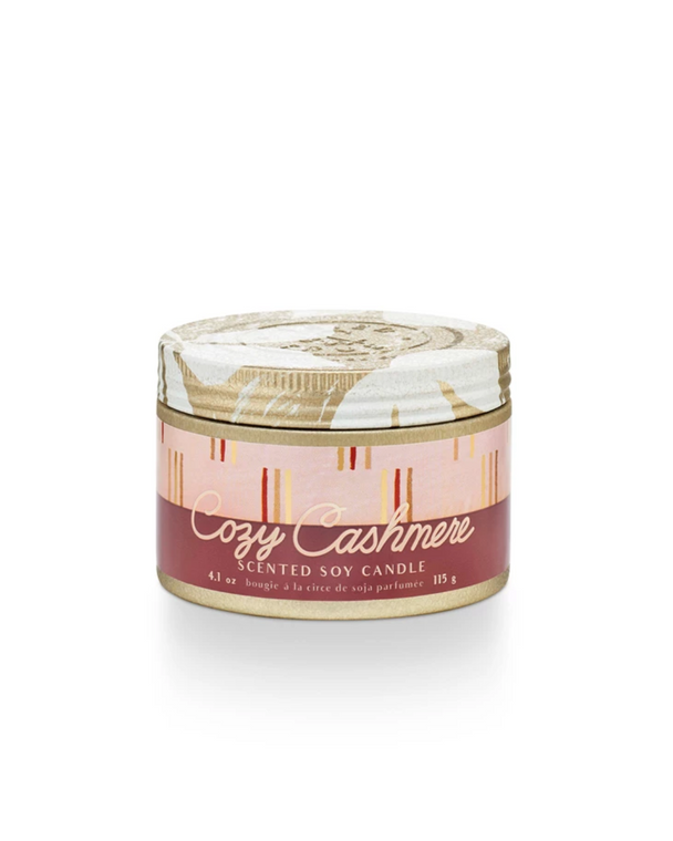 Small Tin Cozy Cashmere Candle