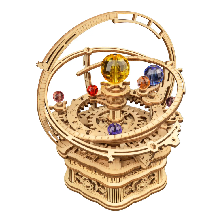 3D Wooden Puzzle Music Box - Starry Night