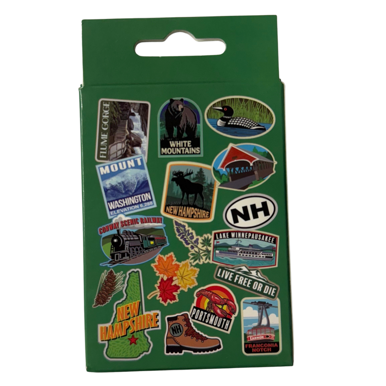 NH Landmark Sticker Art Playing Cards