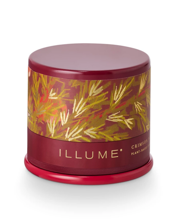 Crimson Woods Vanity Tin Candle