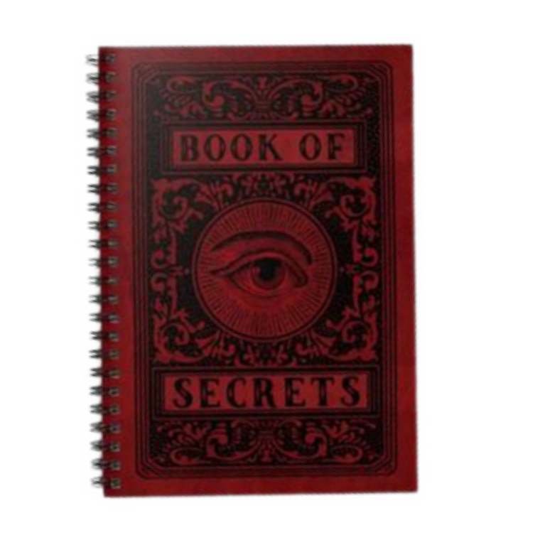 Book of Secrets Spiral Notebook