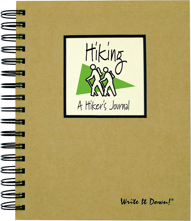 Hiking - A Hikers Journal - Tan