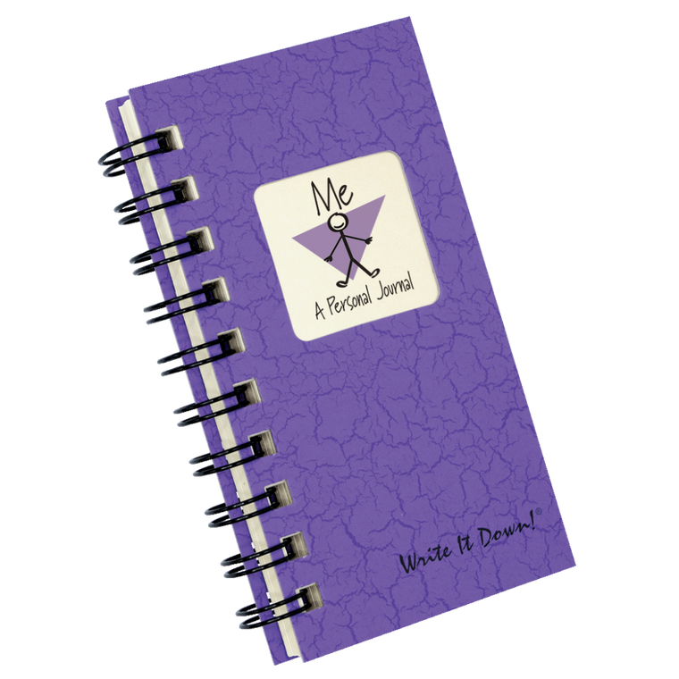 Me- A Personal Mini Journal - Purple