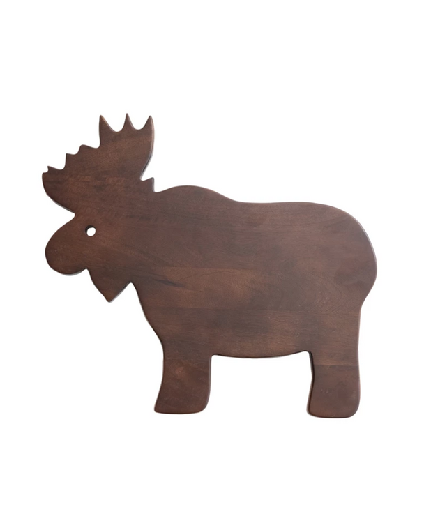 Moose Shaped Wood Cheese/Cutting Board Moose Shaped Wood Cheese/Cutting Board