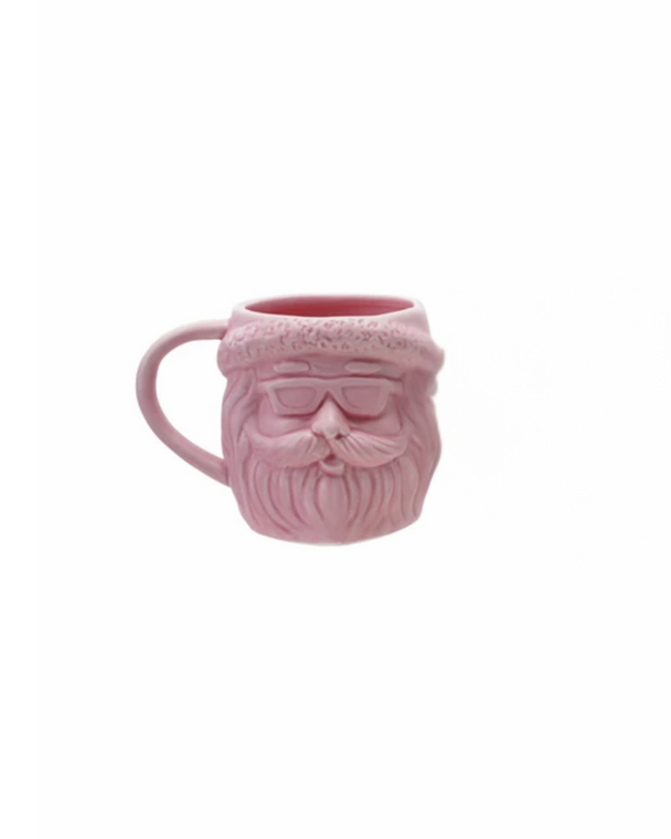 Pink Santa with Sunglasses Mug Pink Santa with Sunglasses Mug