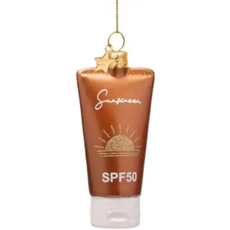 Opal Bronze SPF Glass Ornament