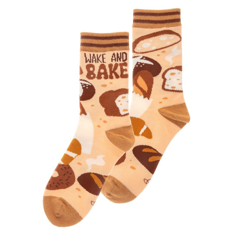 Bread Wake and Bake Socks