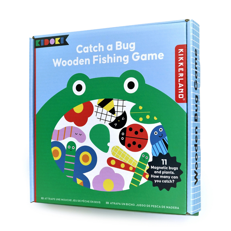 Catch a Bug Wooden Fishing Game