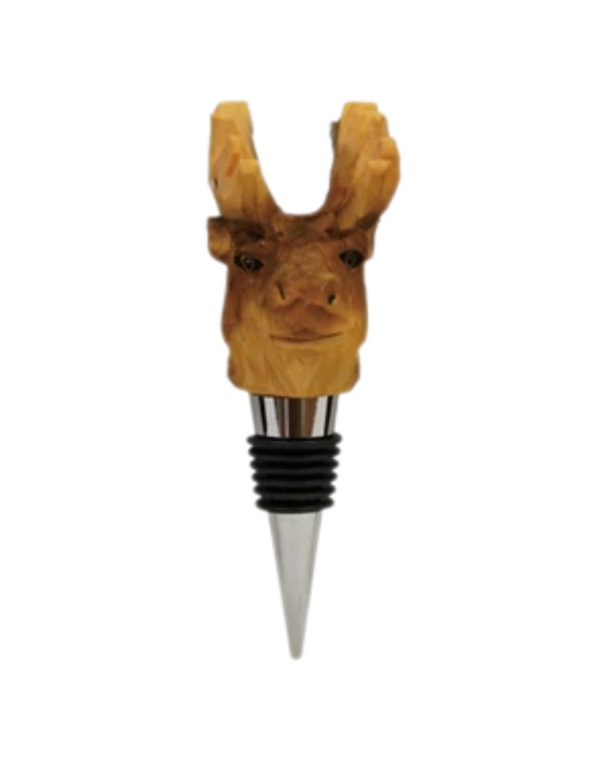 Moose Wood Bottle Stopper Moose Wood Bottle Stopper