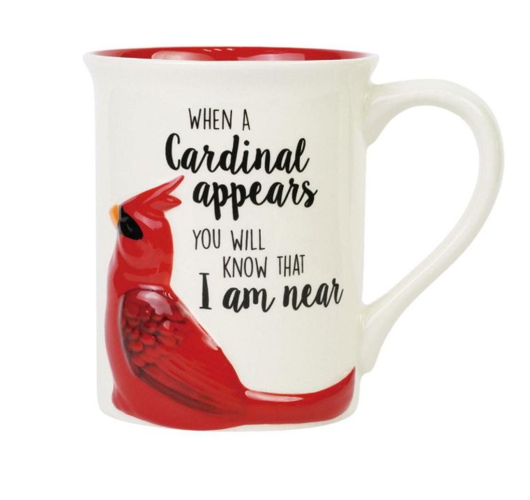 Sculpted Cardinal  Mug