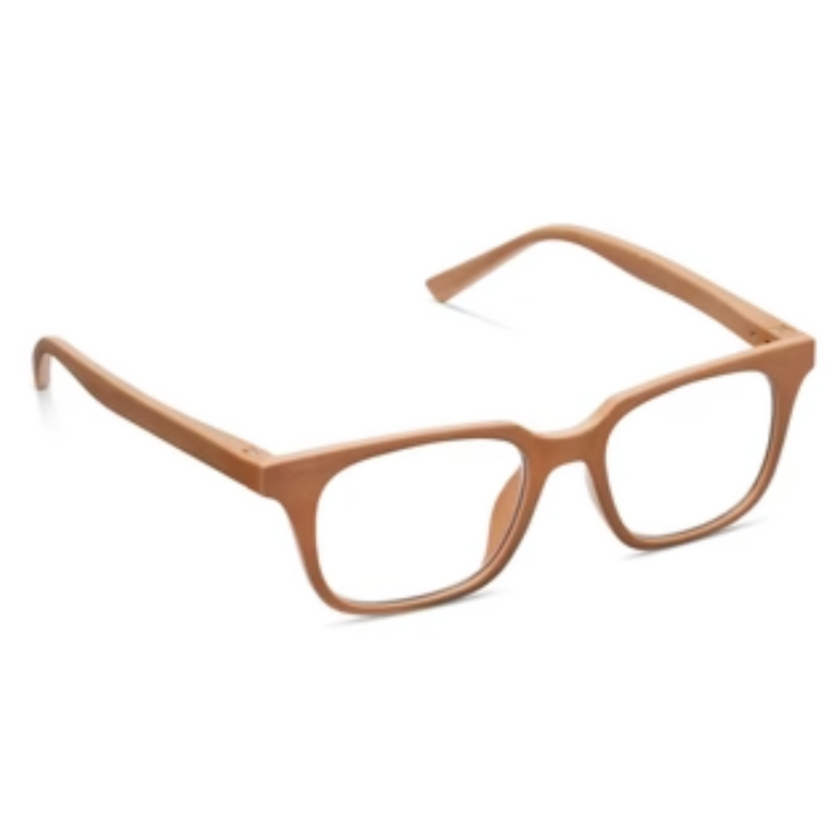Linden Tan Blue Light Reading Glasses 2.50