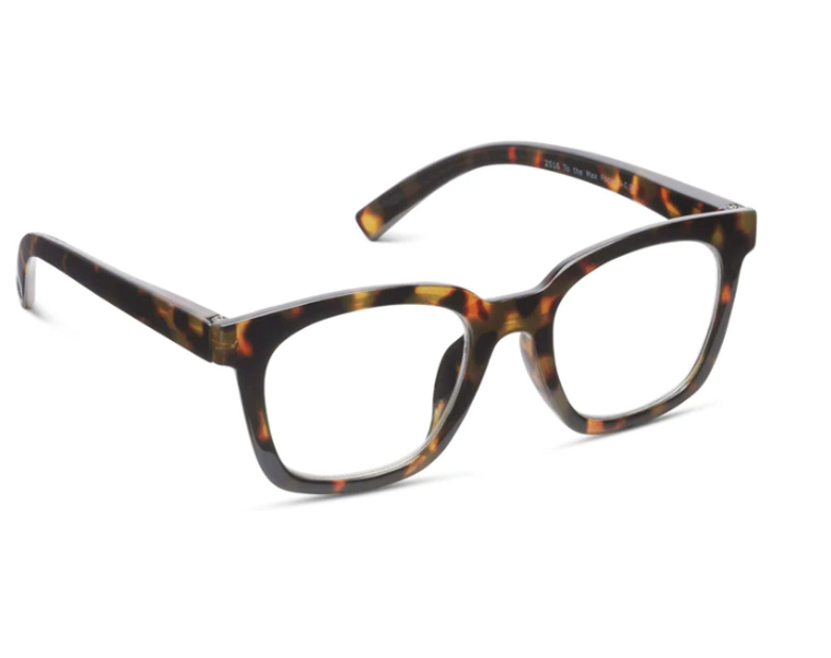 To The Max Tortoise Reading Glasses 2.00