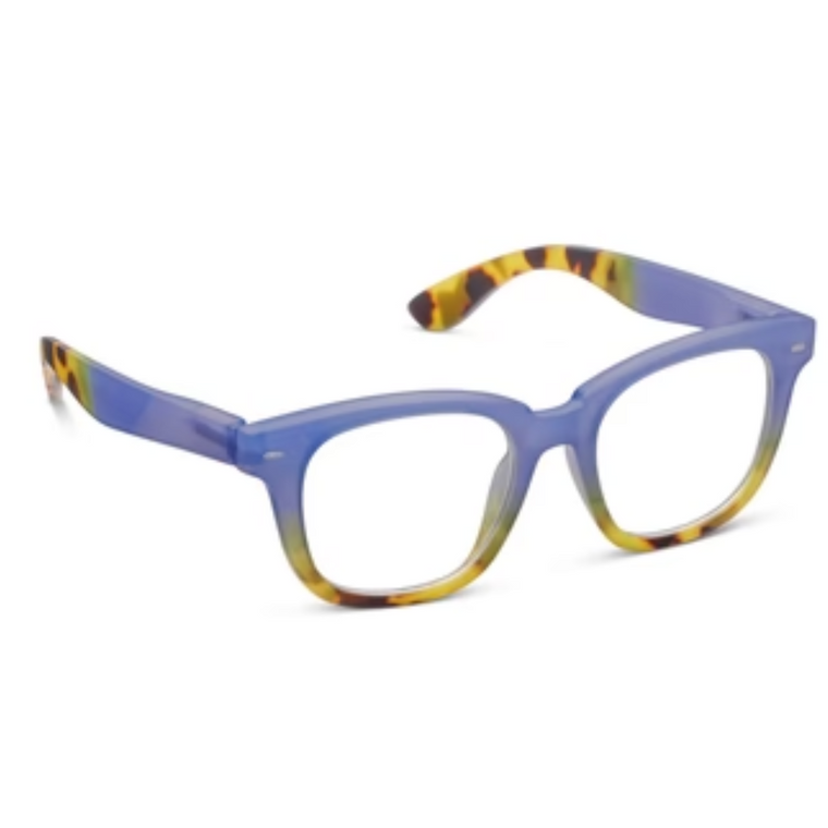 Hidden Gem Blue Tokyo Tortoise Blue Light Reading Glasses 1.50