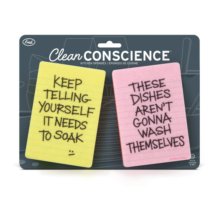 Passive Aggressive Note Sponges
