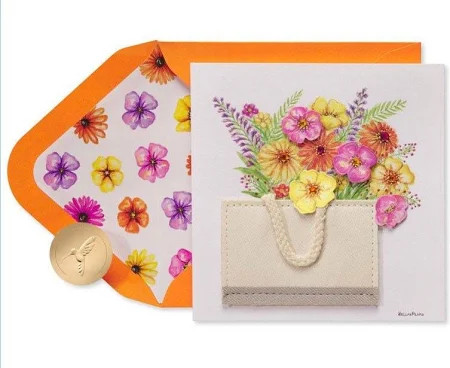 FRESH FLOWERS BDAY CARD