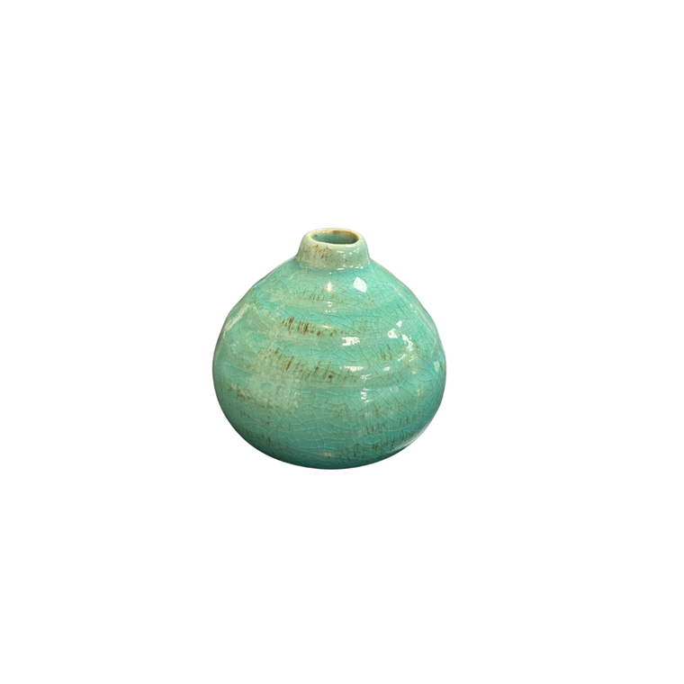 Bright Boho Vase Blue