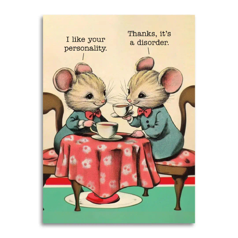 I Like Your Personality Greeting Card