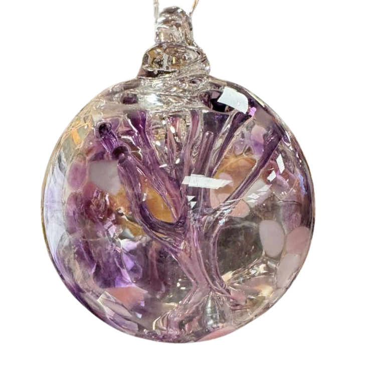 3in Fairy Dew Drop Purple, Pink & White