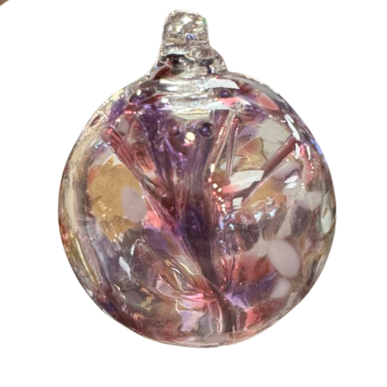 3in Fairy Dew Drop Purple, Red & White