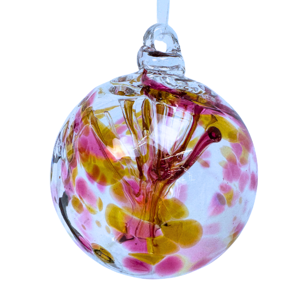 3in Fairy Dew Drop Pink & Yellow