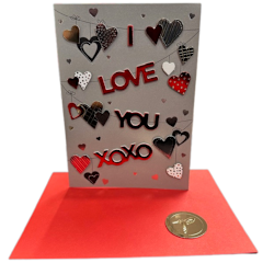 I LOVE YOU BANNER CARD