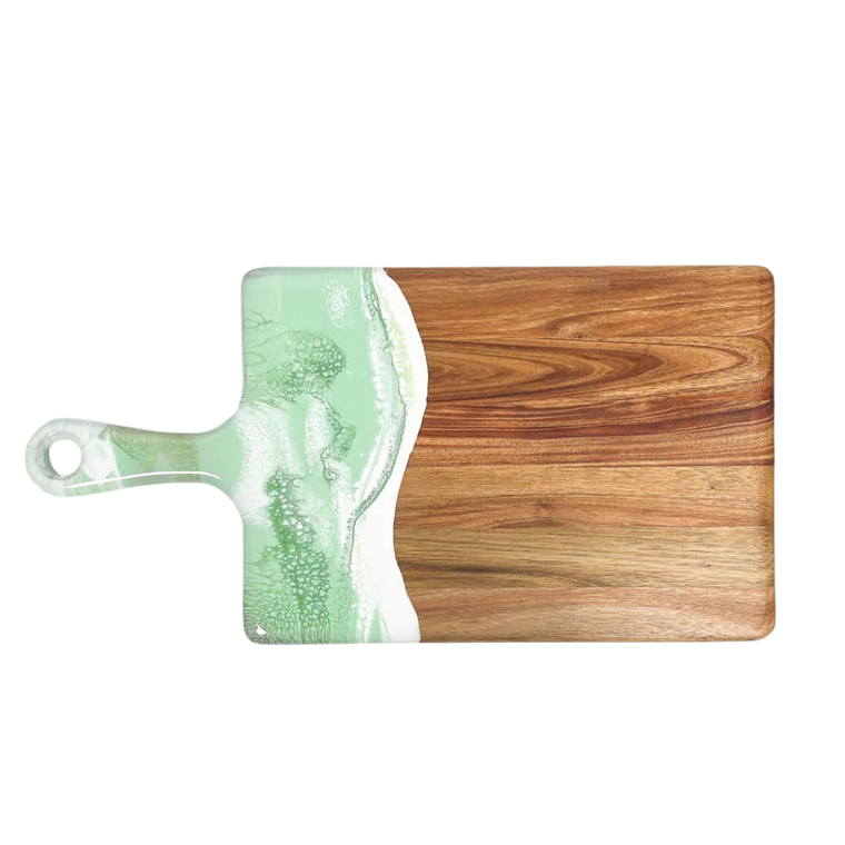 Resin Charcuterie Board Light Green
