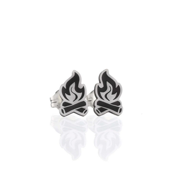 Campfire Stud Earrings