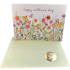 Growing Flowers Card