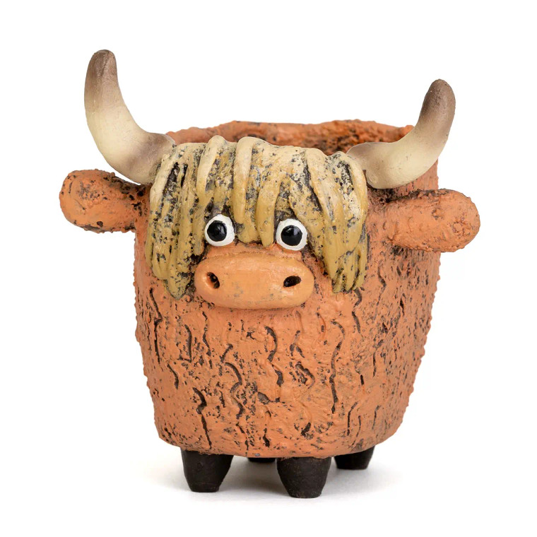 Highland Cow Planter