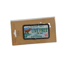 NH License Plate Patch