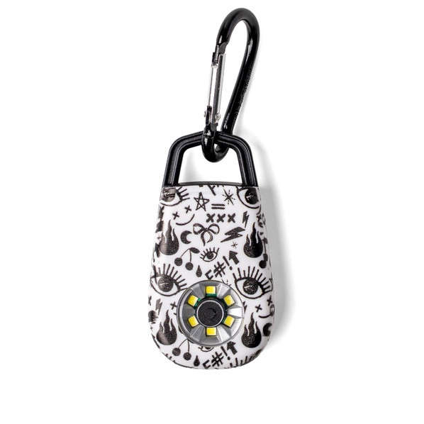 MayDay Ultra Flash 2-in-1 Alarm & light White with Black Icons