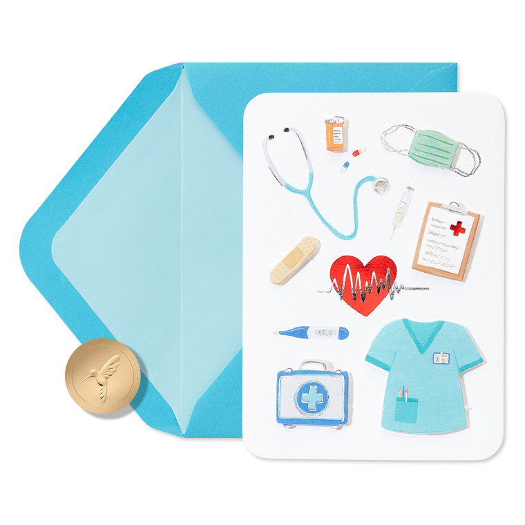 FSC Medical Icons Get Well Card