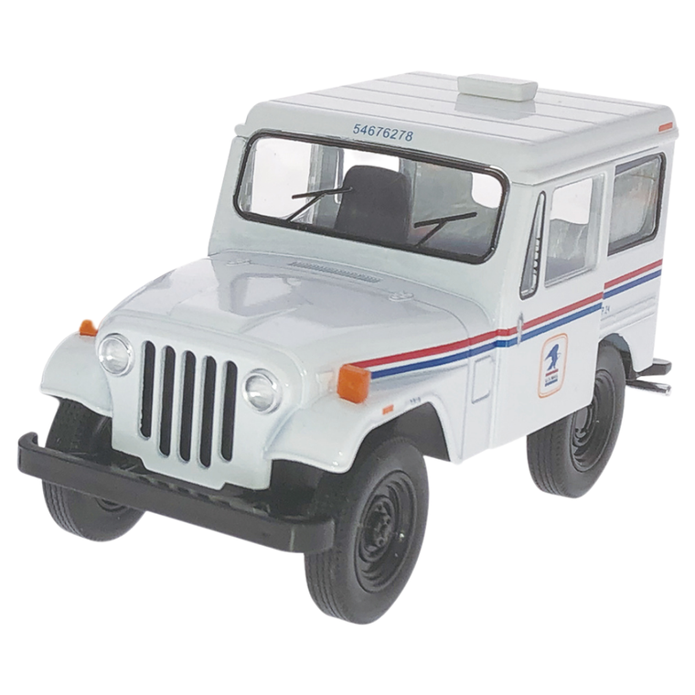 Postal Jeep - White