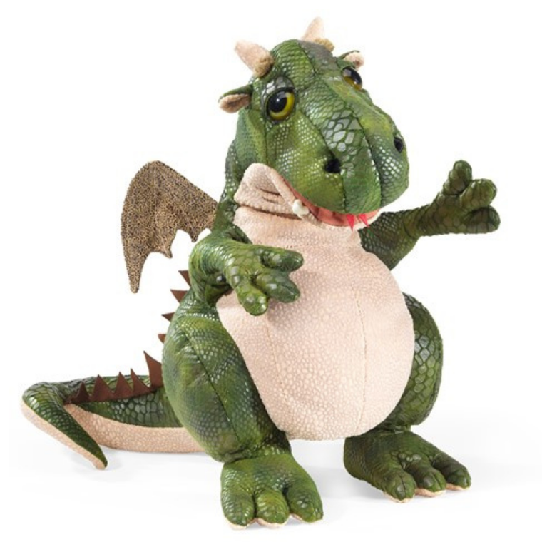 Friendly Dragon Puppet