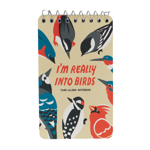 Really Into Birds Spiral Notebook