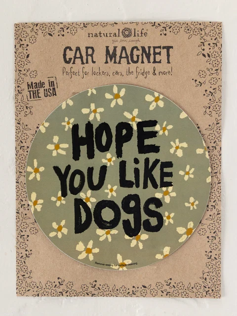 Like Dogs Daisy Car Magnet