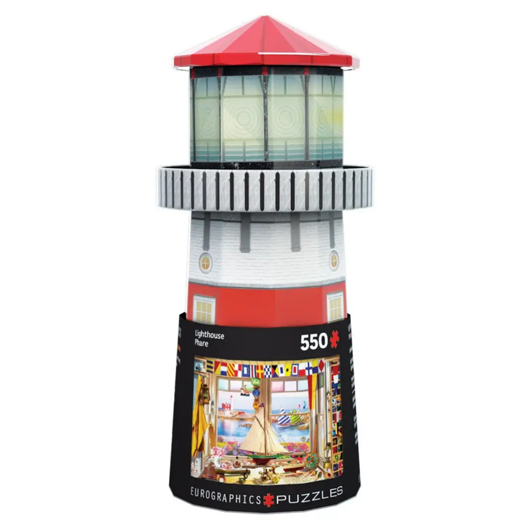 Lighthouse Tin 550 Piece Puzzle