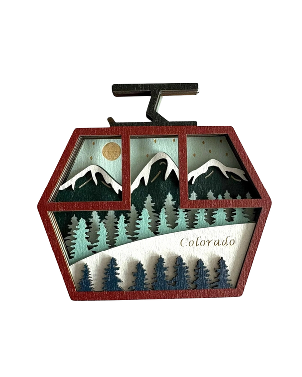 Ski Gondola Shelf Sitter