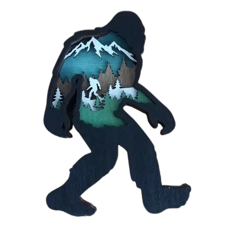 Mini Shelf Sitter Bigfoot