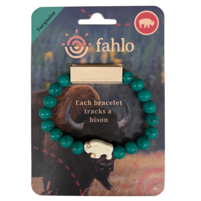 Roam Bison Turquoise Bracelet