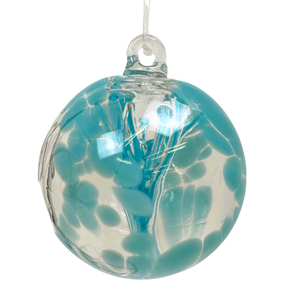 3in Birthstone December Turquoise Orb