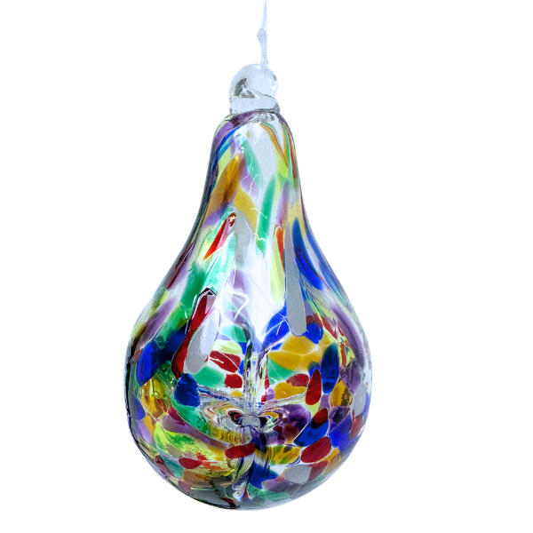 8in Fairy Tear Drop Blue, Green, Red, Purple & Yellow