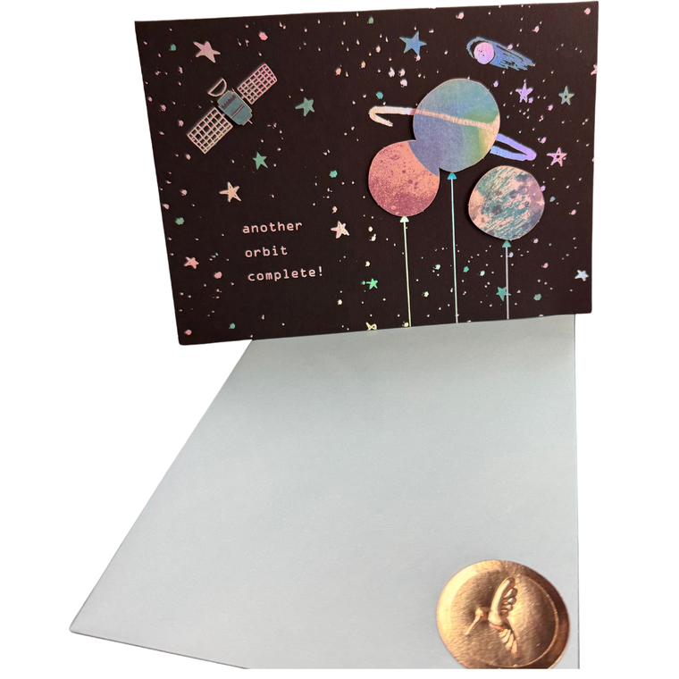 Orbit Complete Birthday Card