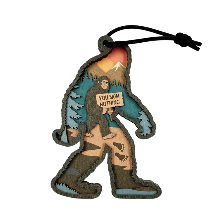 Sasquatch Secrets Ornament