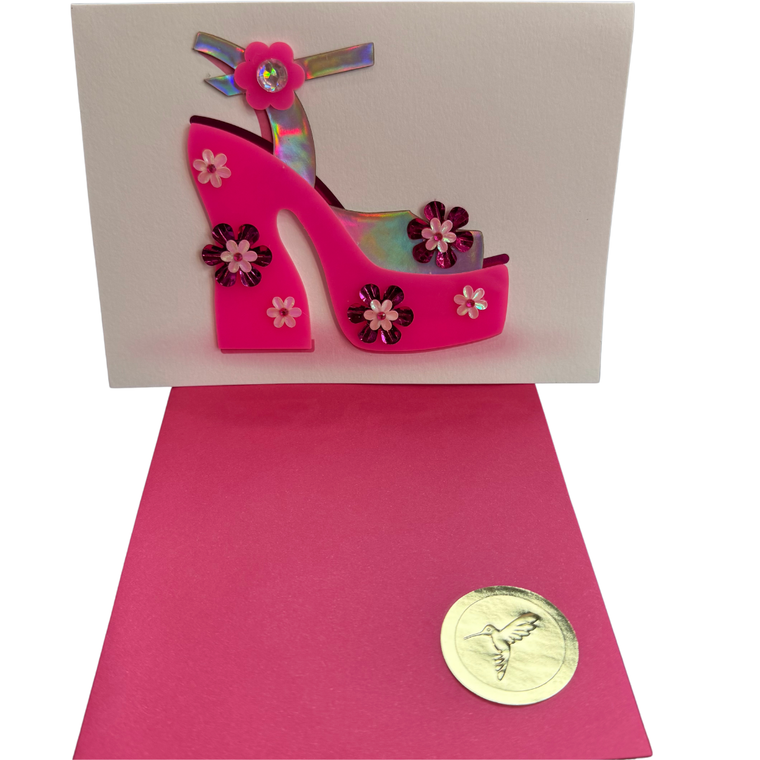 FSC Retro Platform Birthday Card