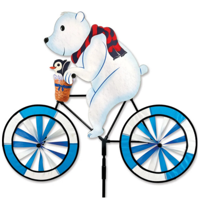 Polar Bear on Bike Spinner