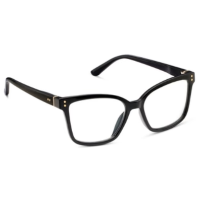 No Correction Octavia Black Blue Light Glasses